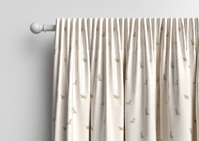 Dasching About, Puppy Biscuit - Made to Measure Curtains - Image 9